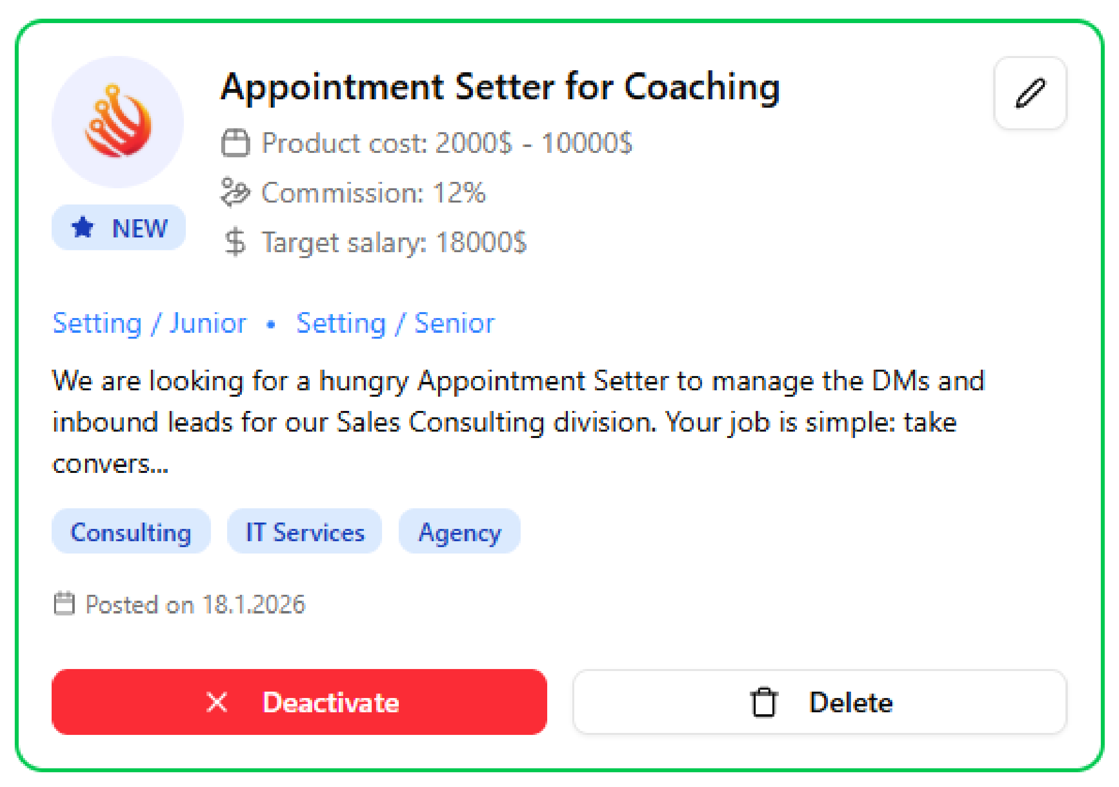 Access High-Ticket Jobs