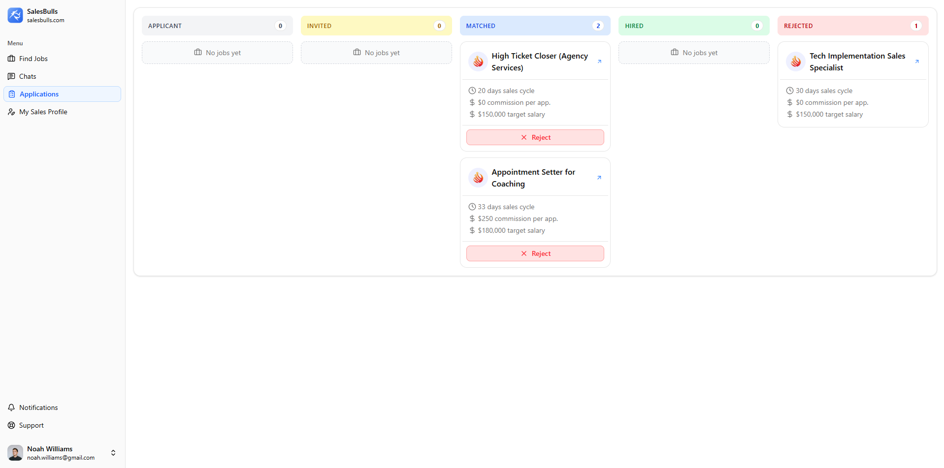 Application Pipeline Tracker